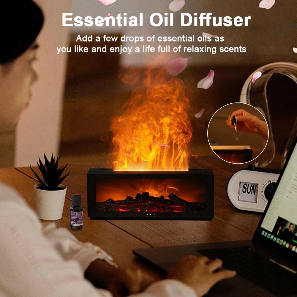 Colorful Fireplace Fragrance Diffuser