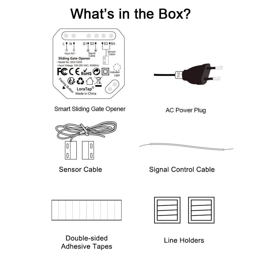 LoraTap Tuya Smart Life Garage Door Sensors Opener Controller WiFi Switch Alexa Opening Home Remote Control Contact Voice