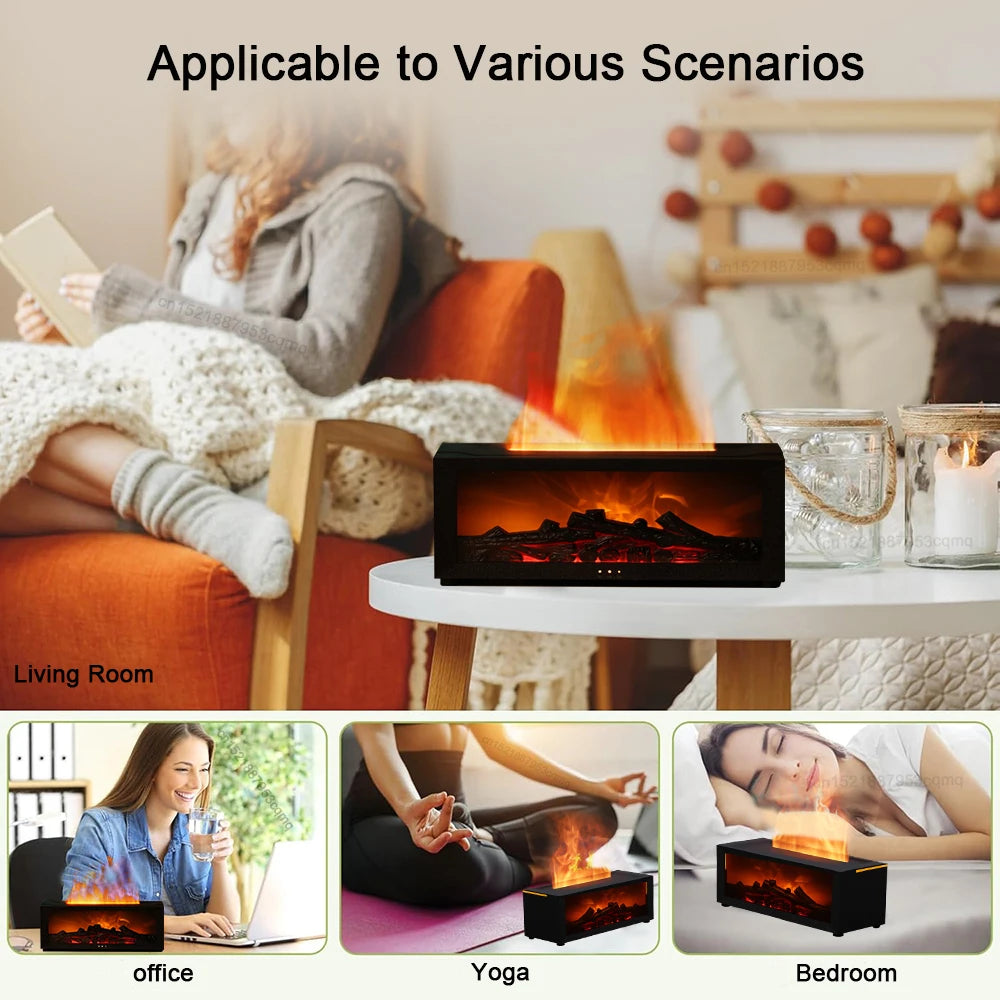 Colorful Fireplace Fragrance Diffuser