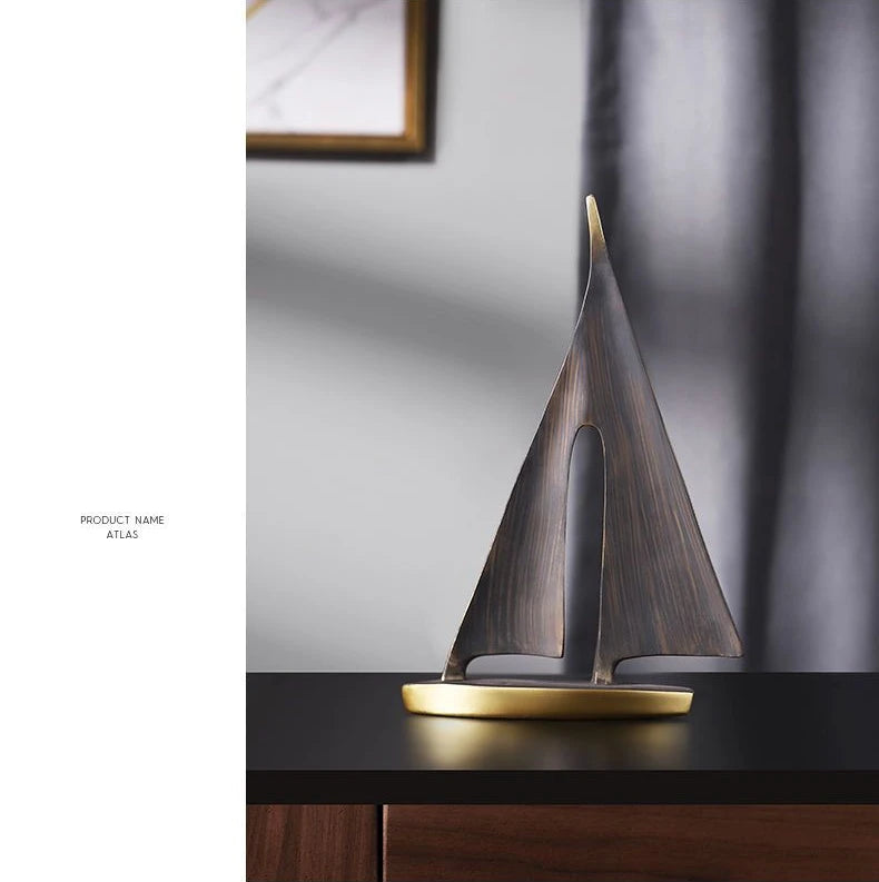 Smooth Sailing Sailboat Decoration