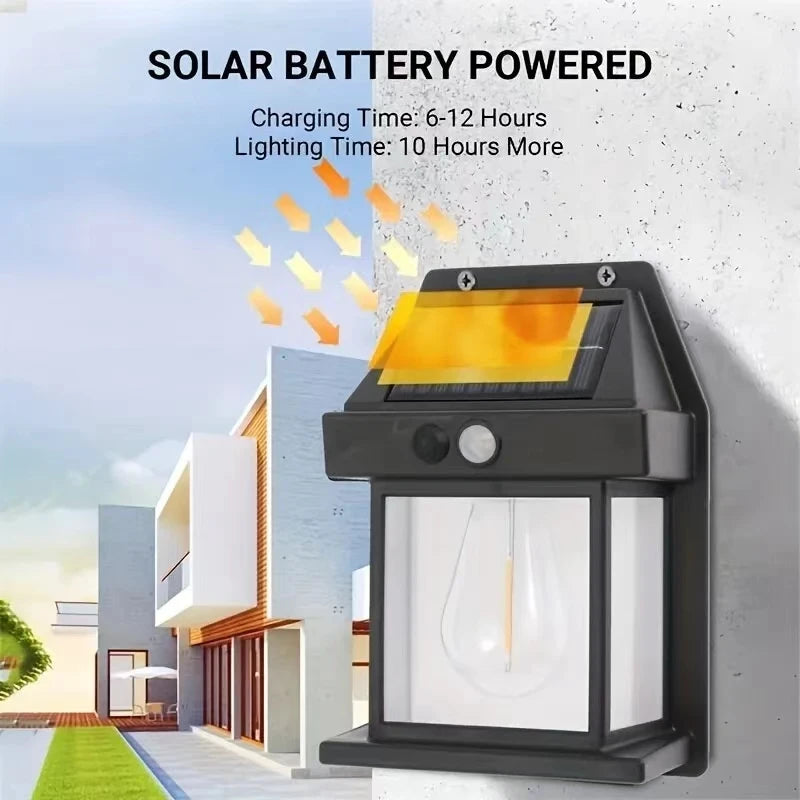 Powerful Outdoor Solar Lamp Garden Solar Powered Streetlight Outdoor Lights Waterproof Light Led Lighting External Decoration