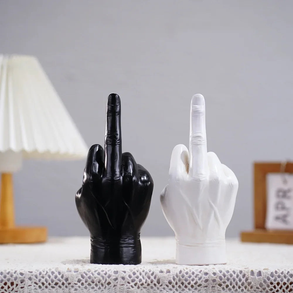 Resin Crafts Middle Finger