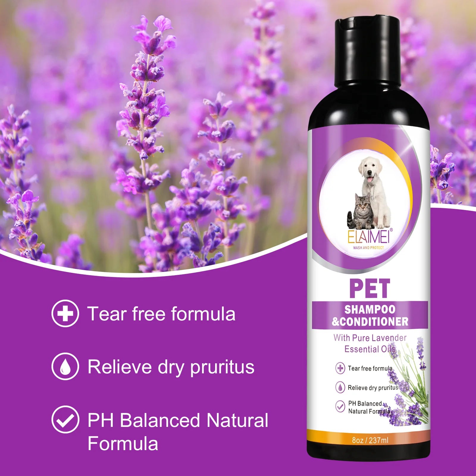 Pet shampoo for dogs