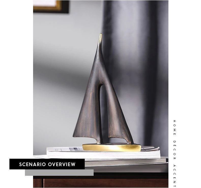 Smooth Sailing Sailboat Decoration
