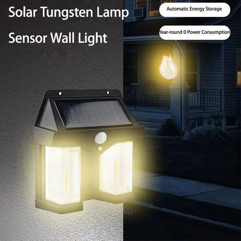Powerful Outdoor Solar Lamp Garden Solar Powered Streetlight Outdoor Lights Waterproof Light Led Lighting External Decoration