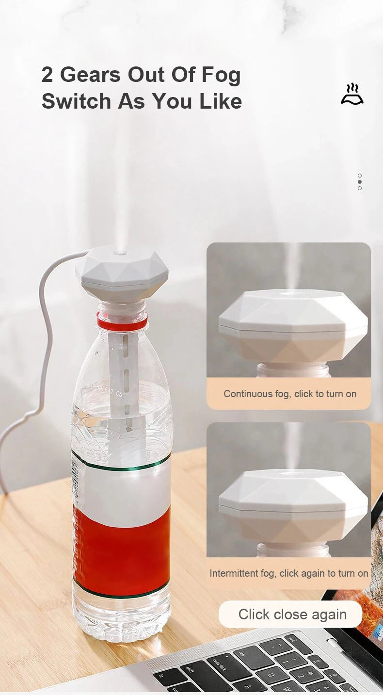 LED Lamp Portable Humidifier