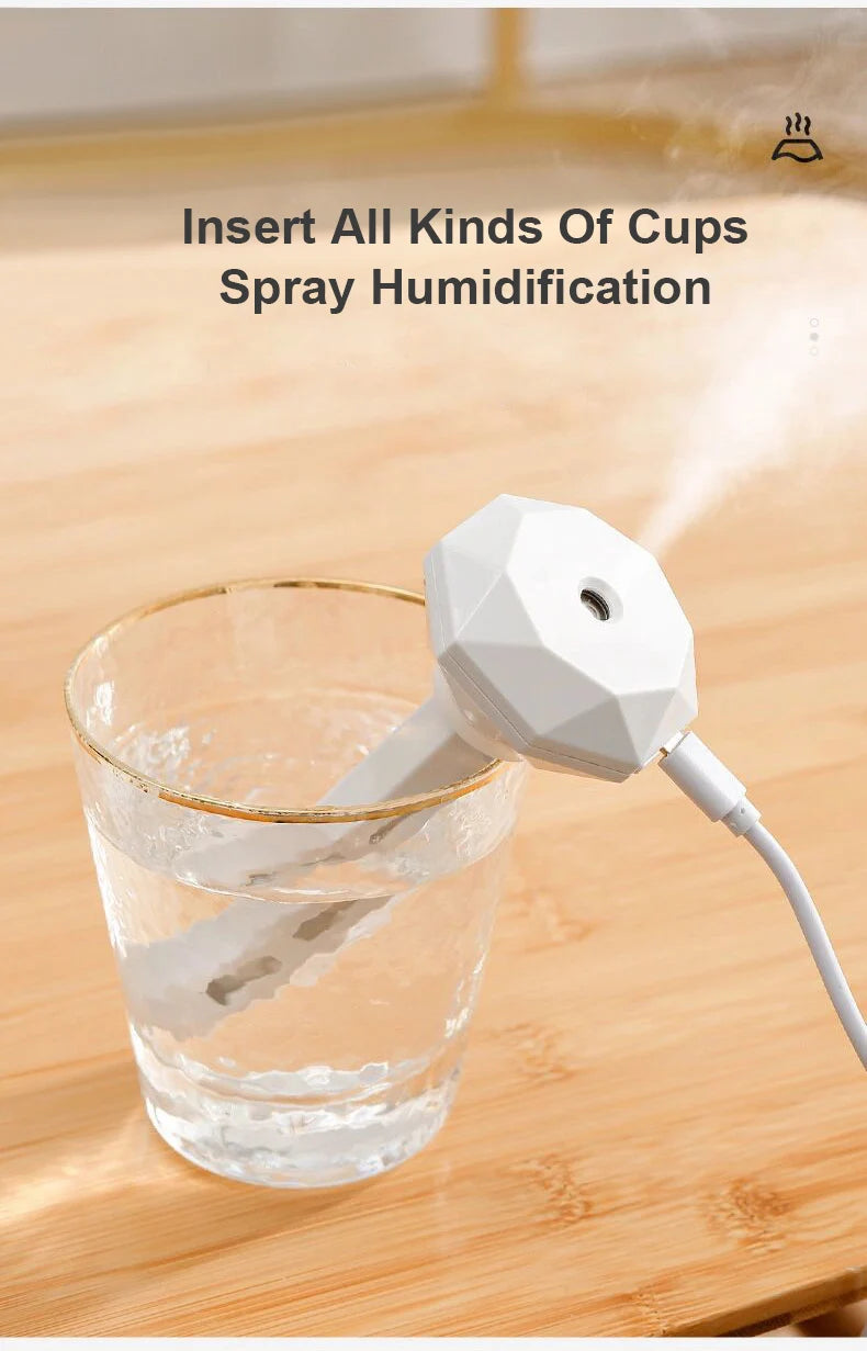 LED Lamp Portable Humidifier