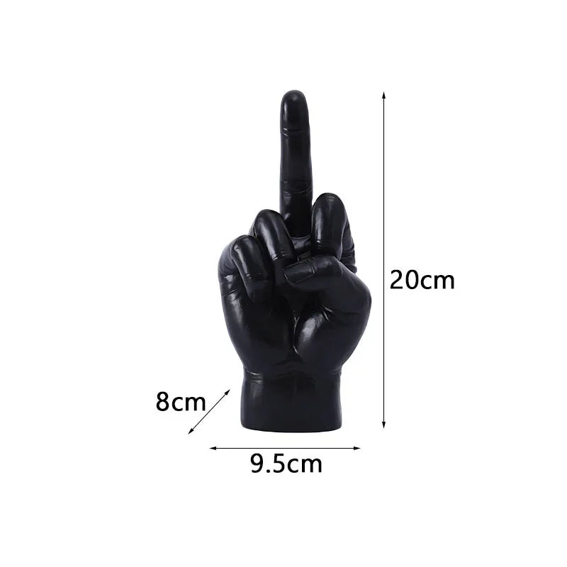 Resin Crafts Middle Finger
