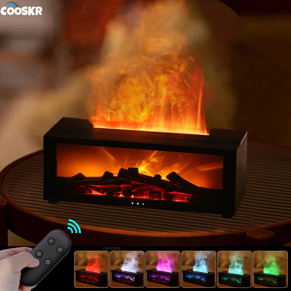 Colorful Fireplace Fragrance Diffuser