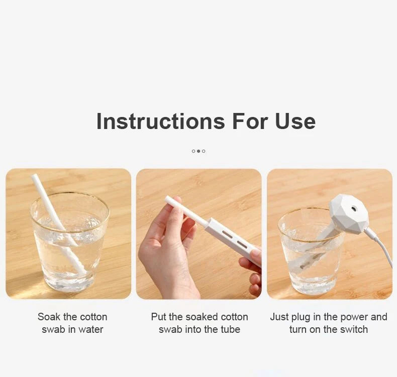 LED Lamp Portable Humidifier