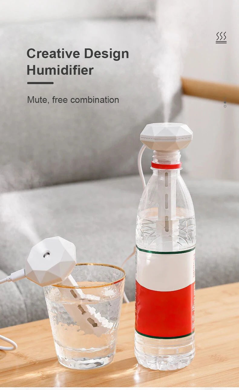 LED Lamp Portable Humidifier