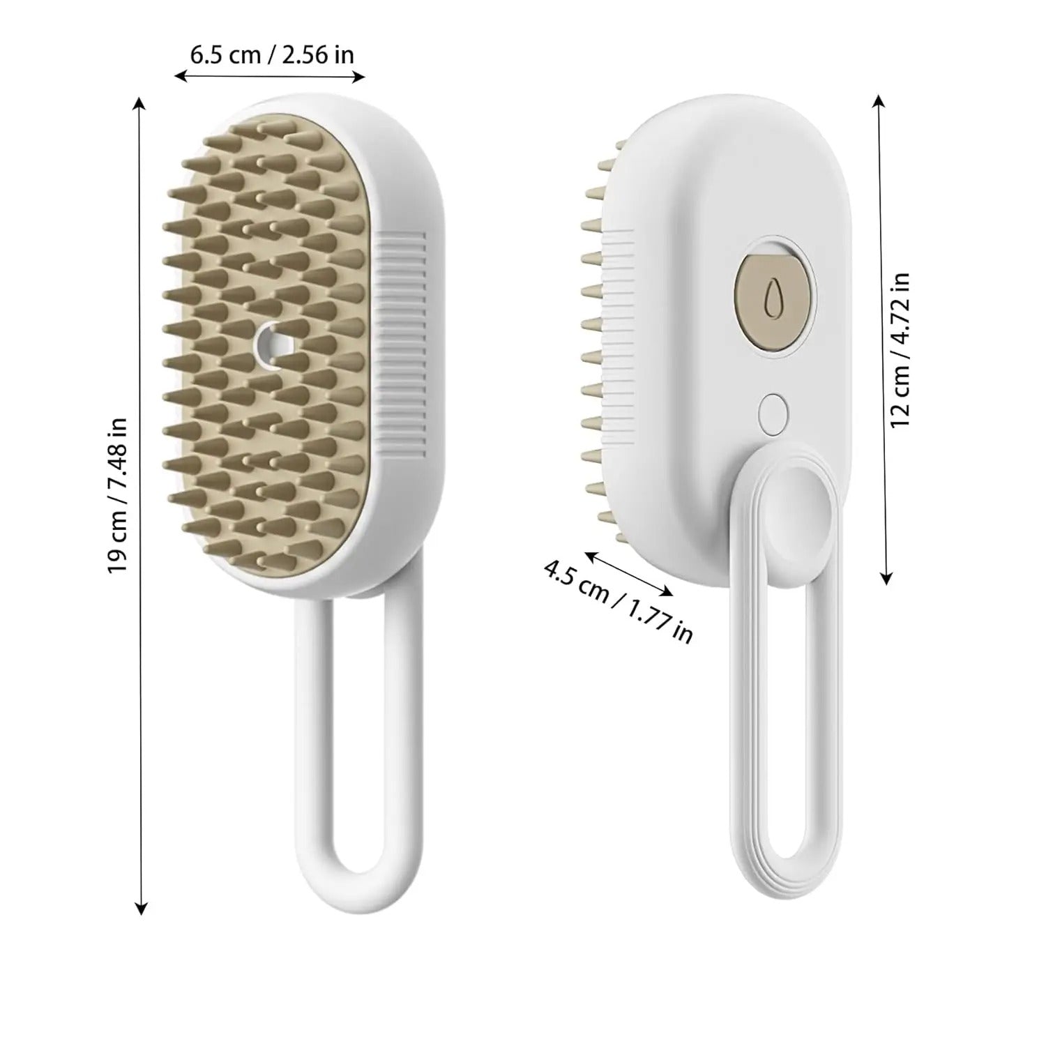 3 IN 1 PET STEAM BRUSH FOR BOTH CAT AND DOG